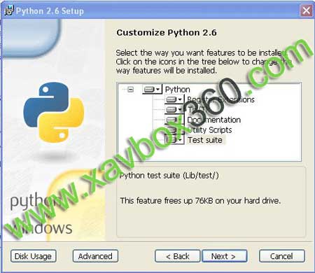 Python installation