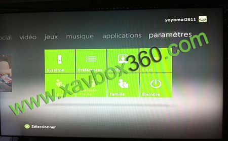 menu xbox360