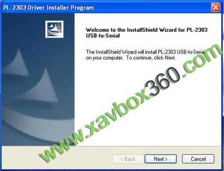 installation des drivers