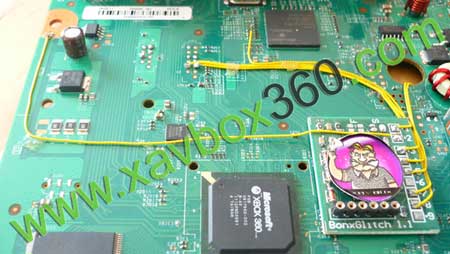 soudure puce xbox360